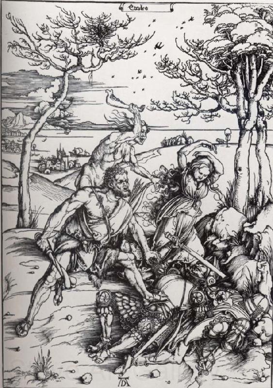 Albrecht Durer Hercules Killing the Molionides France oil painting art